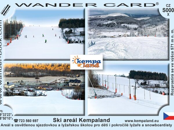 Turistická vizitka ski areálu Kempaland