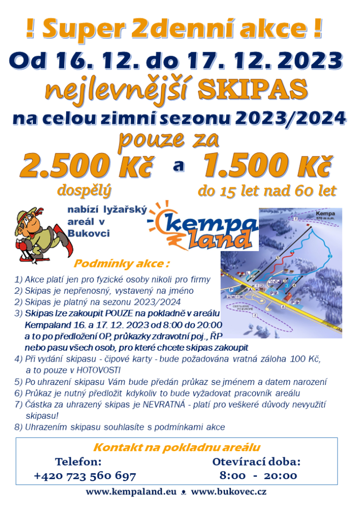 Akce skipasy